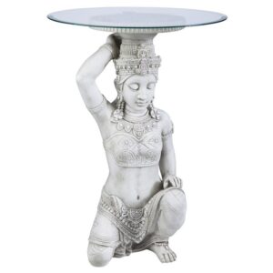 Design Toscano KY4129 18 1/2 Inch Thai Teppanom Beautiful Being Table