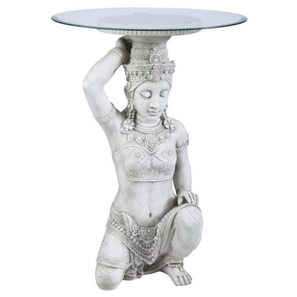 Design Toscano KY4129 18 1/2 Inch Thai Teppanom Beautiful Being Table