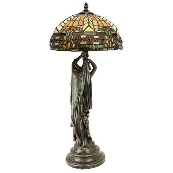 Design Toscano KY521 11 1/2 Inch Lucina Goddess of Light Desk Lamp