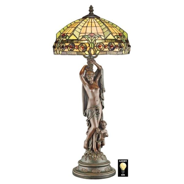 Design Toscano KY521 11 1/2 Inch Lucina Goddess of Light Desk Lamp