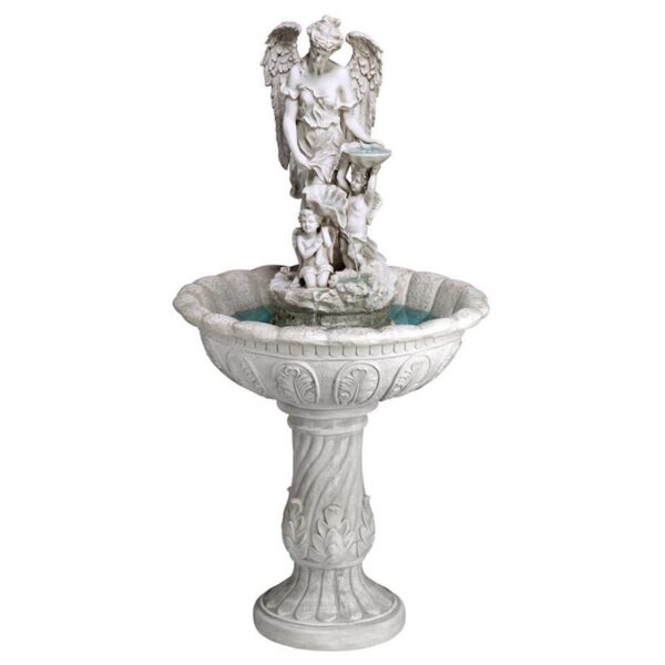 Design Toscano KY53002 23 1/2 Inch Heavenly Moments Angel Fountain