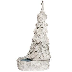 Design Toscano KY6178 8 1/2 Inch Staverden Castle Peacock Fountain - Stone