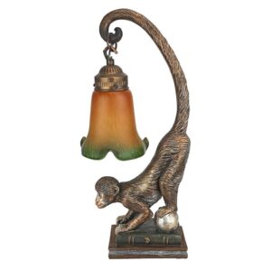 Design Toscano KY7955 4 1/2 Inch Monkey Business Table Lamp