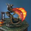 Design Toscano KY7978 13 Inch Viper the Serpent Dragon Lamp