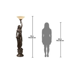 Design Toscano KY8025 17 Inch Goddess Hestia Floor Lamp