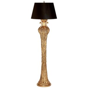 Design Toscano KY8035 20 Inch Peacock Panorama Floor Lamp