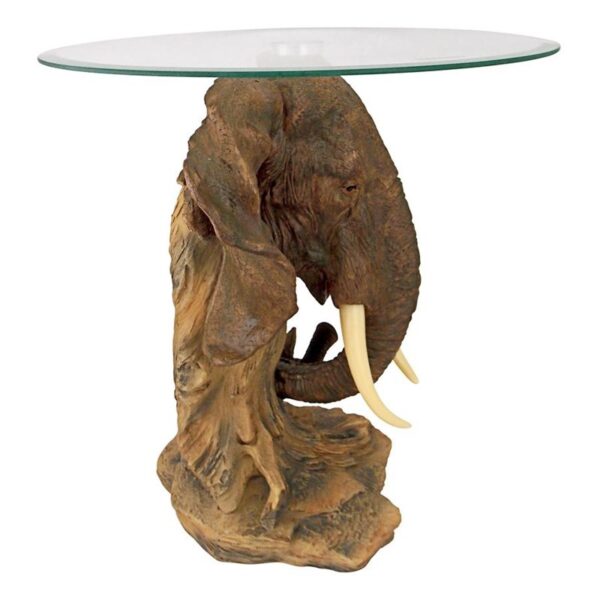 Design Toscano KY86485 18 Inch Lord Houghtons Elephant Table