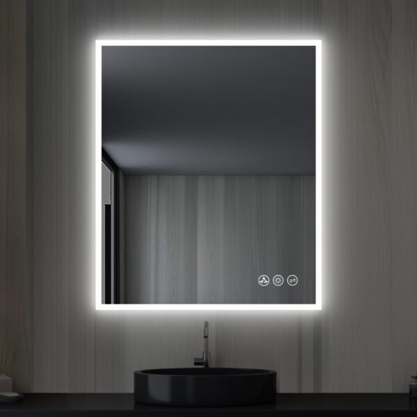 Blossom LED M2 3036 Beta 30 Inch LED Mirror with Frosted Sides