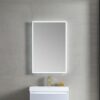 Blossom LED M2 2436 Beta 24 Inch LED Mirror with Frosted Sides