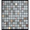 Legion Furniture MS-MIXED11 Mix Tile in Copper, White and Brown