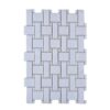 Legion Furniture MS-STONE06 Mosaic with Stone in Off White