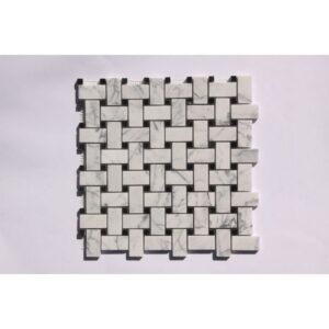 Legion Furniture MS-STONE12 Mosaic Mix with Stone -Sf in White-Gray