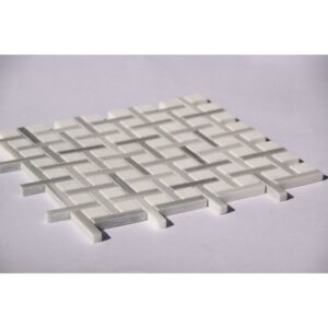 Legion Furniture MS-STONE16 Mosaic Mix with Stone -Sf in White-Gray