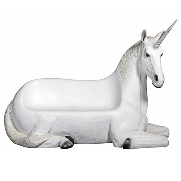 Design Toscano NE140001 71 Inch Mystical Unicorn Bench