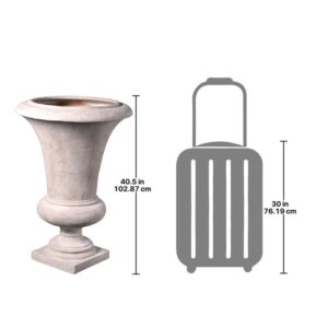 Design Toscano NE150230 28 1/2 Inch Viennese Architectural Garden Urn Large