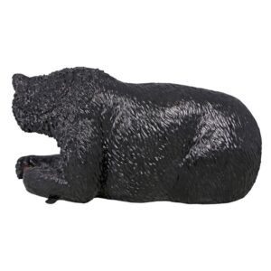 Design Toscano NE160017 79 Inch Bear Bench - Black