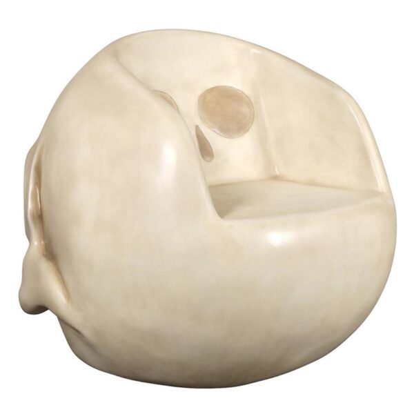 Design Toscano NE1702056 40 Inch Bone Skull Chair