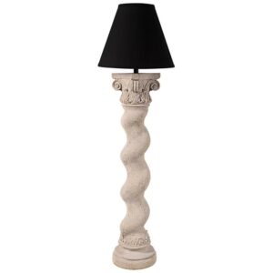 Design Toscano NE190041 26 Inch Stone Bernini Barley Twist Floor Lamp