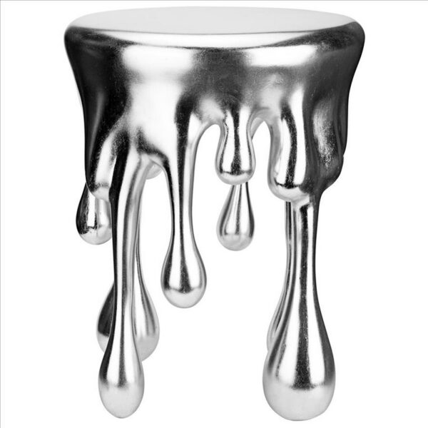 Design Toscano NE210024 16 Inch Splash Droplet Sculptural Side Table