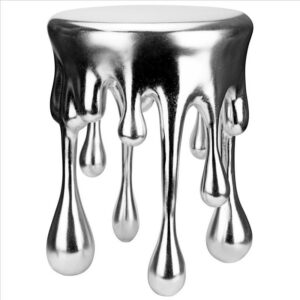 Design Toscano NE210024 16 Inch Splash Droplet Sculptural Side Table