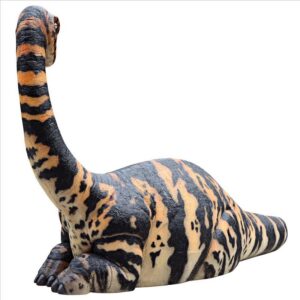 Design Toscano NE210179 137 1/2 Inch Rhoetosaurus Dinosaur Photo Op Sculptural Bench