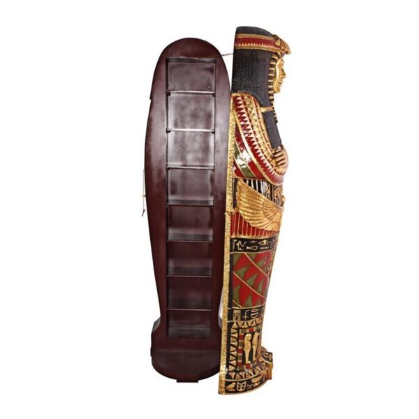 Design Toscano NE36087 Queen Ankhesenamun Sarcophagus Cabinet