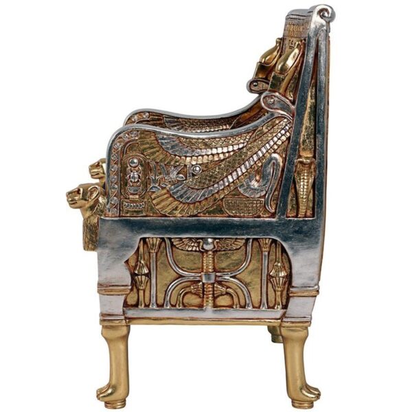 Design Toscano NE363274 25 Inch King Tut Egyptian Throne Chair