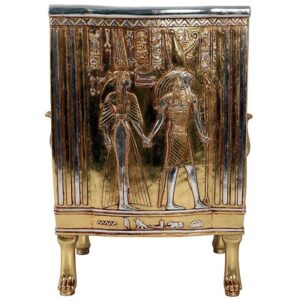 Design Toscano NE363274 25 Inch King Tut Egyptian Throne Chair