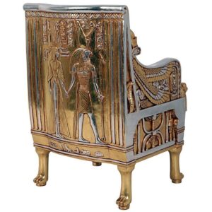 Design Toscano NE363274 25 Inch King Tut Egyptian Throne Chair