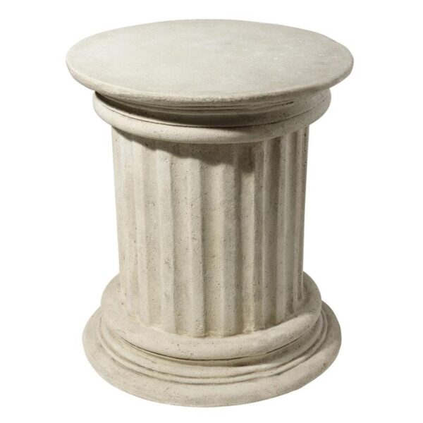 Design Toscano NE800105 16 Inch Roman Doric Column Stool