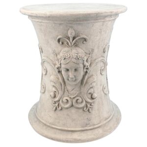 Design Toscano NE80168 16 Inch Flora Goddess of Spring Stool