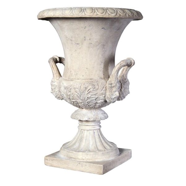 Design Toscano NE80172 17 1/2 Inch Medici Greeenman Garden Urn