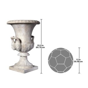 Design Toscano NE80172 17 1/2 Inch Medici Greeenman Garden Urn