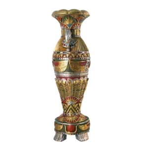 Design Toscano NE867045 22 Inch Temple of Luxor Grand Scale Egyptian Urn