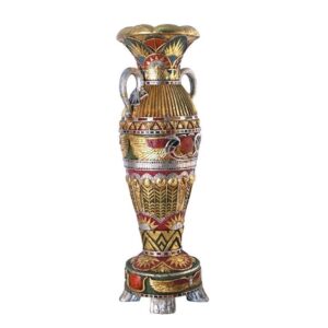 Design Toscano NE867045 22 Inch Temple of Luxor Grand Scale Egyptian Urn