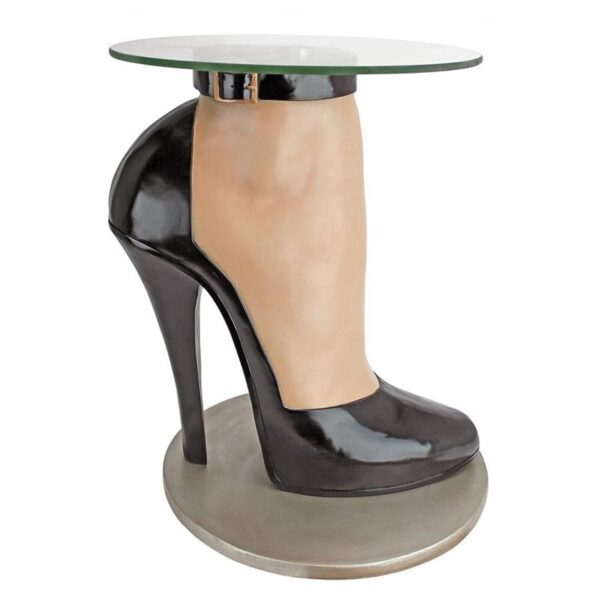 Design Toscano NG34916 16 Inch Stilettos Anyone Side Table