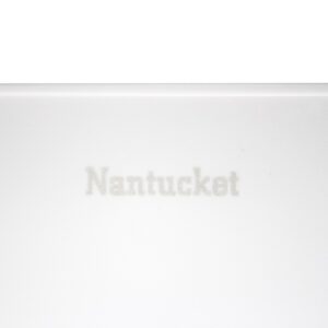 Nantucket Sinks NS-GSTR36 Glacierstone 36 Inch Rectangle White Bathroom Sink