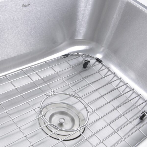 Nantucket Sinks NS09i-16 23 Inch Small Rectangle Single Bowl Undermount Stainless Steel Kitchen Sink - 16 Gauge