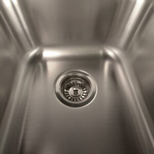 Nantucket Sinks NS3322-DE 33 Inch Double Bowl Equal Self Rimming Stainless Steel Drop In Kitchen Sink