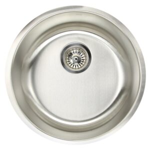 Nantucket Sinks NS37 Round Undermount Stainless Steel Bar/Prep Sink