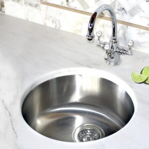 Nantucket Sinks NS37 Round Undermount Stainless Steel Bar/Prep Sink