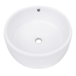 Nantucket Sinks NSV213 Brant Point 16 Inch Round Vessel Vanity Sink