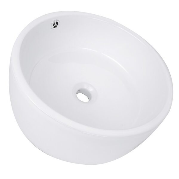 Nantucket Sinks NSV213 Brant Point 16 Inch Round Vessel Vanity Sink