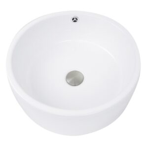 Nantucket Sinks NSV213 Brant Point 16 Inch Round Vessel Vanity Sink