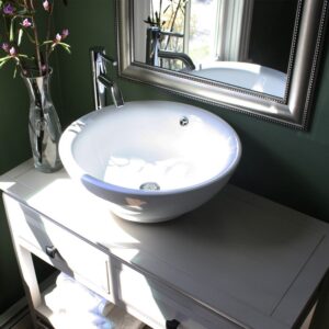 Nantucket Sinks NSV218 Brant Point 17 Inch Vessel Lavatory Sink