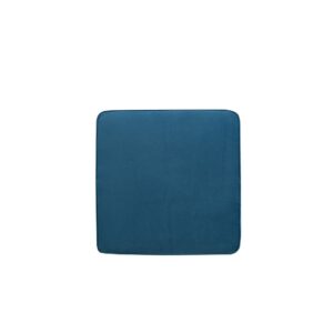 Manhattan Comfort Abigail Mid-Century Modern Velvet Upholstered Bench in Blue