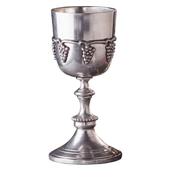 Design Toscano PA1000 3 Inch Grape Harvest Pewter Goblet