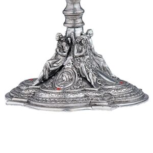 Design Toscano PA1004 5 1/2 Inch Santa Croce Italian Pewter Chalice