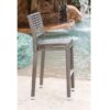 Panama Jack PJO-1601-GRY-BS Graphite 19 Inch Stackable Barstool - Wintech Grey