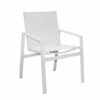 Panama Jack PJO-2401-WHT-AC Mykonos 24 Inch Stackable Armchair - White